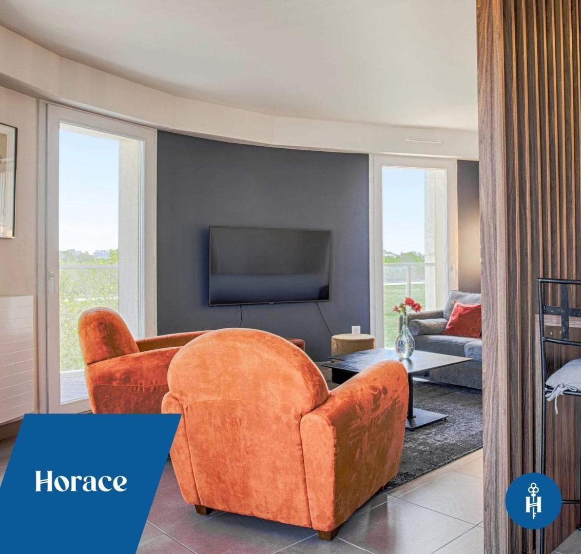 Panoramic Suite Unique View & Private Parking Caen Exterior foto